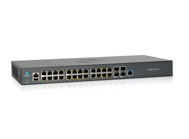Cambium cnMatrix EX2028 Intelligent Switch, 24x1G + 4x10G SFP