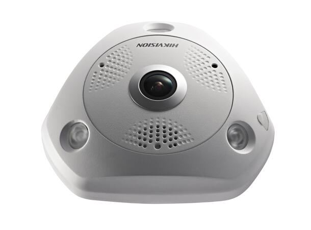 Hikvision DS-2CD63C5G1-IVS(1.29mm)(O-STD 12MP Fisheye IR DeepinView IK10 IP67 Aud