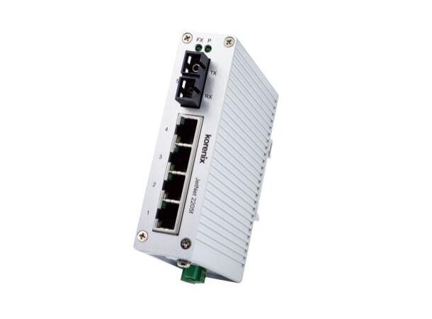 Korenix JetNet 2205f-s SC 4-port 10/100TX Plus One 100FX, SM30 
