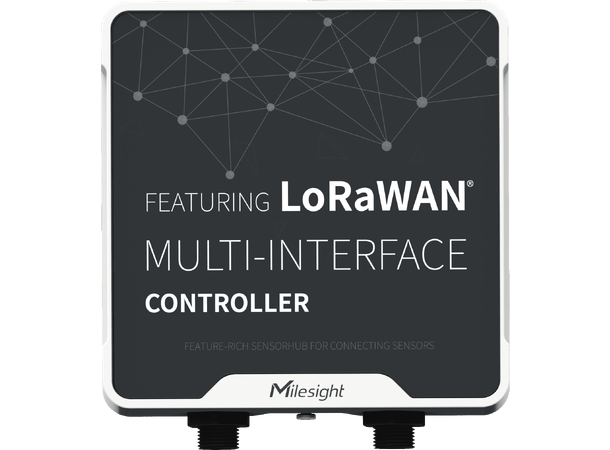 Milesight UC502 - LoRaWAN Controller IP67, DI/O+AI, RS232/485, 27Ah