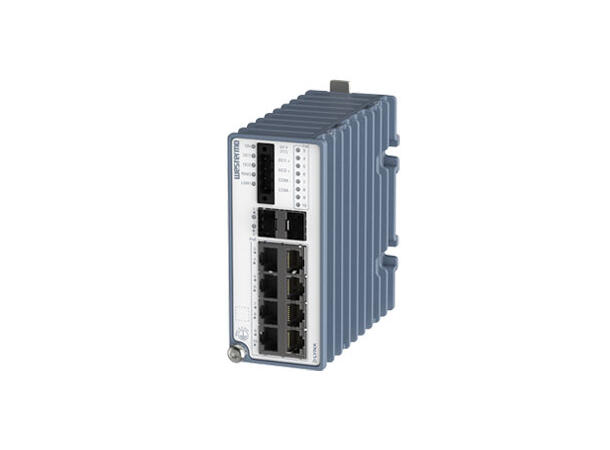Westermo Lynx-3510-F2G-P8G-LV L2 PoE+ Switch 802.3at/af  8 x Gbit