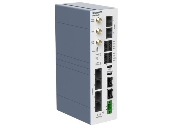 Westermo Merlin 4609 LTE Cat 4 Router 4xETH, 2xRS232/485, 6DI, 2DO, GNSS 