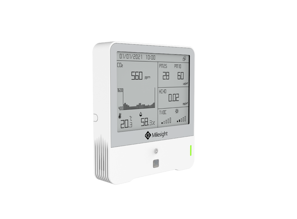Milesight AM308-868M - Miljøsensor LoRaWAN, Display, Batteridrift