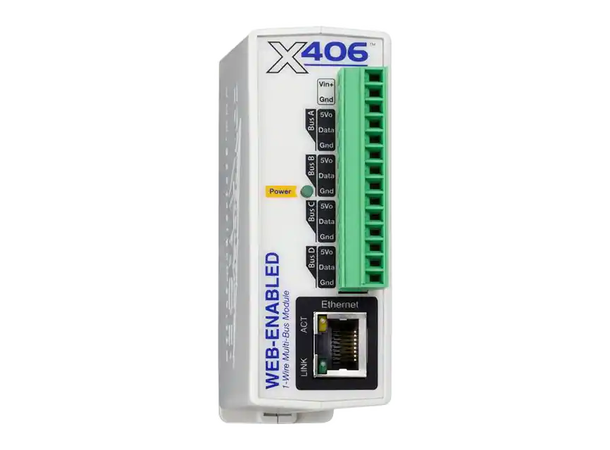CBW  X-404-I - Modbus Master Control 32 Modbus devices, RS485 + 1-Wire Bus 