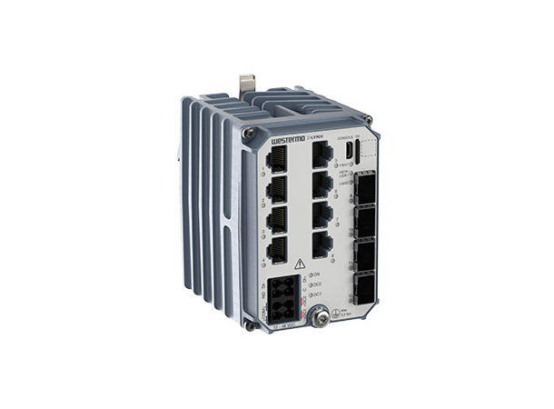 Westermo Lynx 5512-F4G-T8G-LV L2 switch med 4x 1G SFP og 8x1G TX