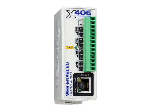 Xytronix X-404-I - Modbus Master Control 32 Modbus devices, RS485 + 1-Wire Bus