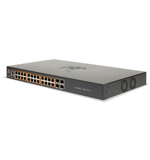 Cambium cnMatrix EX1028-P Intelligent Switch, 24x1G PoE+/ 4x1G SFP