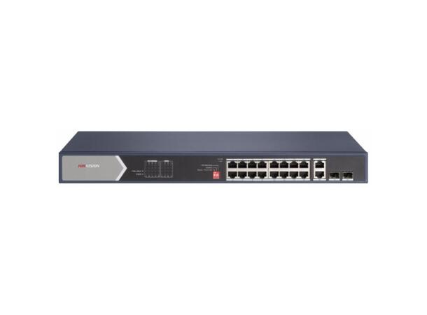 Hikvision DS-3E0520HP-E 16-Port Gigabit Unmanaged PoE Switch