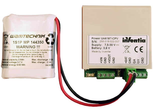 Inventia MT-CPV - Smart Power module For MT-713v2, 3.6VDC output