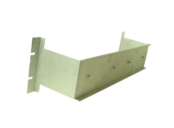 19" rackmodul med 35mm DIN-skinne 3U høy