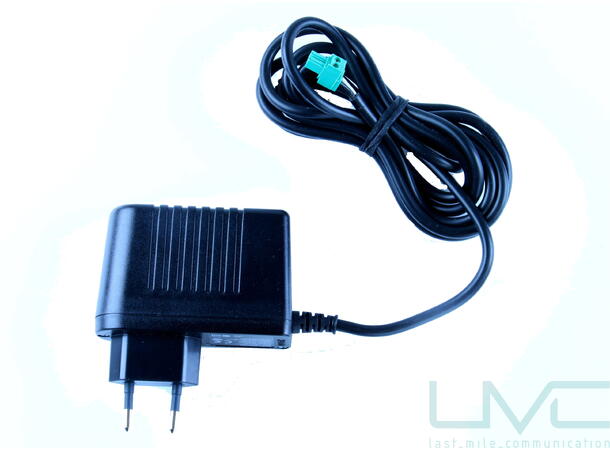 Friwo PP18 - 12VDC Strømforsyning 1.5A, m/2-pins 3.5mm plugg