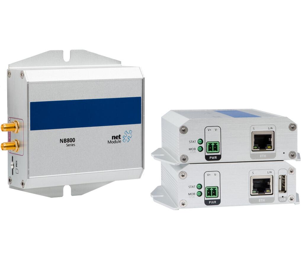 NetModule NB800-LSu-G - LTE,4G 1xETH, 1xUSB, GNSS, 2xSMA-Hun - Last Mile AS