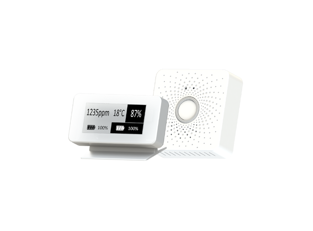Tektelic BREEZE - Smart Room CO2 sensor Kit with sensor + E-ink display