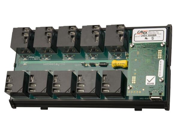 Xytronix X-WR-10R12-IEP 2 Din 10 rele 15A 10-36VDC NTP