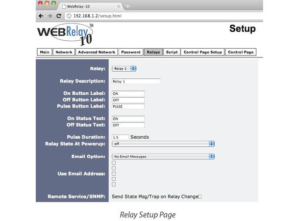 Xytronix X-WR-10R12-IEP 2 Din 10 rele 15A 10-36VDC NTP