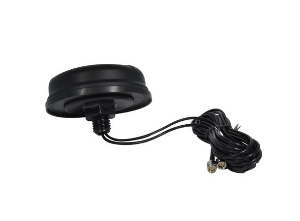 EAD CLG35311 4G+GPS Puck-antenne IP67, Sort, 1m RG174, 2xSMA-Male