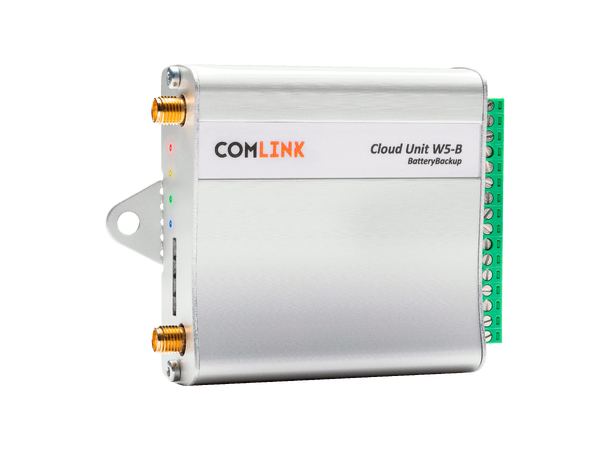 Comlink Cloud Unit W5-B - 4G, SMS Tranc. 8xDI/2xDO, LTE-M, GPS, SMS/E-post/APP