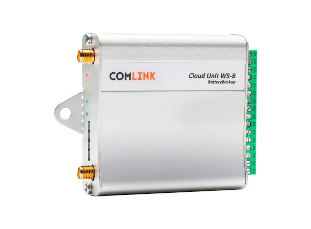 Comlink Cloud Unit W5-B - Alarmsender 8xDI/2xDO, LTE-M, GPS, SMS/E-post/APP 