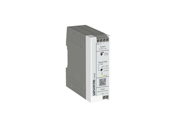 Westermo PS-60 PSU 230VAC -24 VDC 60W 2,5A