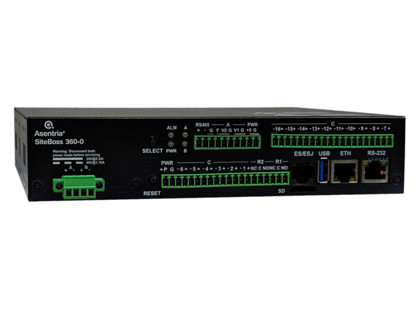Asentria S360-0 with AC power, 16DI, 2 relays,  LTE 