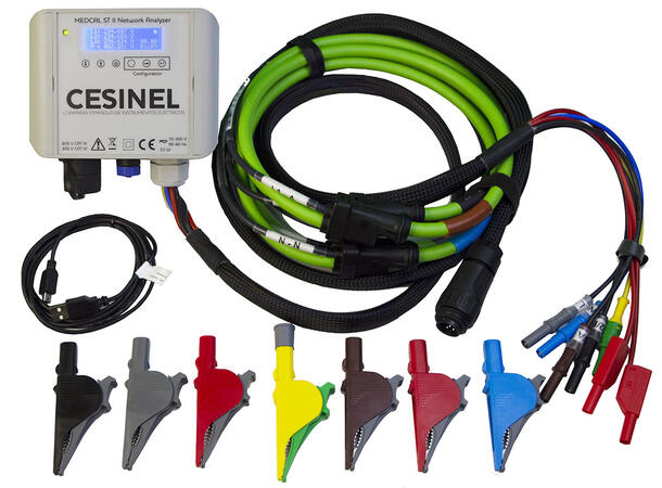 Cesinel MEDCAL ST II Compact 3 phase IP65 SPEC w/BlueTooth, ProFlex probes