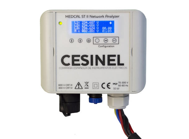 Cesinel MEDCAL ST II Compact 3 phase IP65 SPEC w/BlueTooth, ProFlex probes