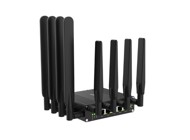 Milesight UR75-504AE-W2 5G-router WIFI 6, GPS, 5xGbE, 2xRS232/485 