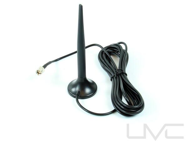 EAD FLMG35336-SM-3K Omni magnet 4G/5G magnetfot, <4dBi, 3m kabel, SMA-M