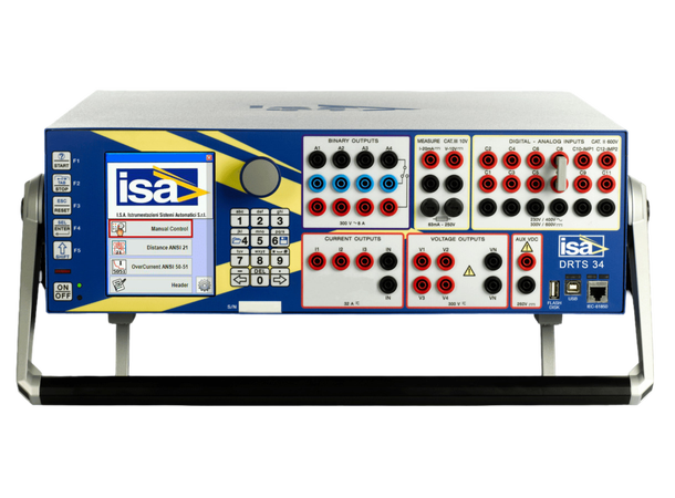 ISA DRTS/34 Relay Test Equipment_TDMS Pro SW_Case 