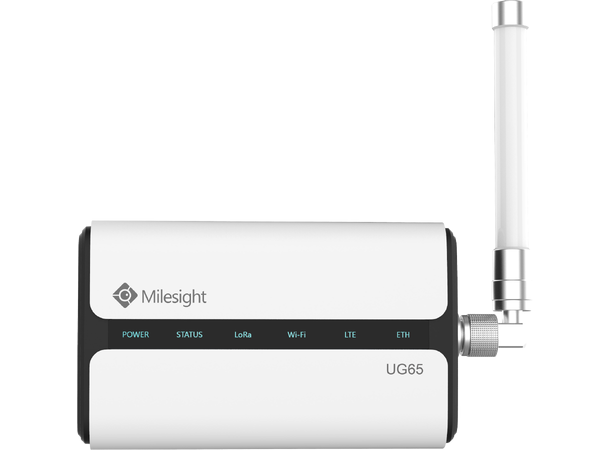 Milesight UG65-L04E-EA - LoRaWAN Gateway 868MHz, 4G,LTE GPS, WiFI, 1xETH, 1xN-Hun 