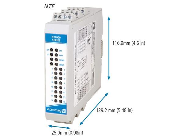 Acromag NTE2511-1111 Ethernet I/O modul IO eth 4AI 2 AO 4DIO