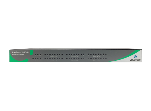 Asentria S550A w/6 plug-in slots S550A with 48VDC & 230VAC, 16 dig inputs