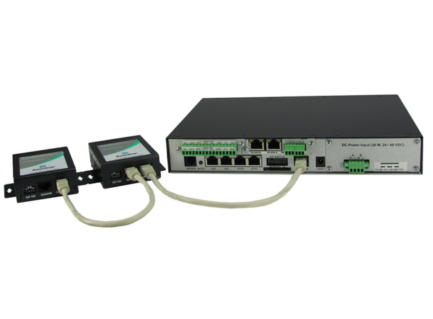 Asentria S550A w/6 plug-in slots S550A with 48VDC & 230VAC, 16 dig inputs