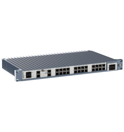 Westermo RedFox-5528-E-T28G-LV L3 switch med 28 1G TX