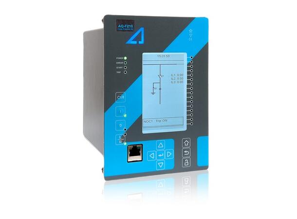 Arcteq AQ-F210 Feeder Protection Relay 80-265VAC/DC_3DI_2xRJ45 100MB Ethernet