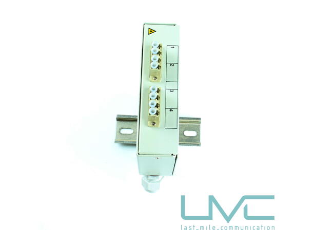 Fiber patcheboks GPDRB-08-LC-13-MM Patcheboks DIN-Rail fullt bestykket 