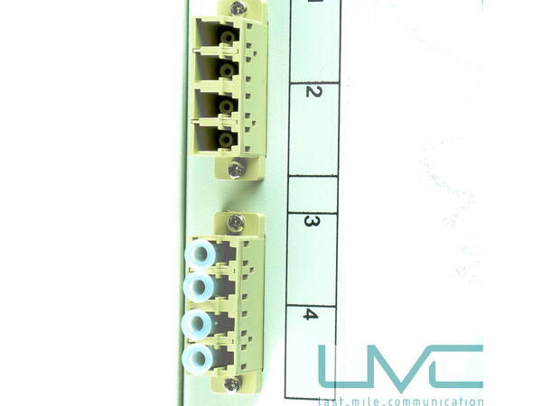 Fiber patcheboks GPDRB-08-LC-13-MM Patcheboks DIN-Rail fullt bestykket 