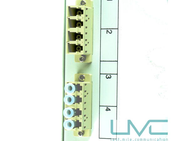 Fiber patcheboks GPDRB-08-LC-13-MM Patcheboks DIN-Rail fullt bestykket