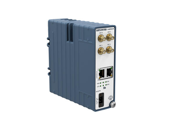 Westermo Merlin 3103 Compact 5G router 5G, 2xGbE, GNSS, 9-36VDC, 4xSMA-F 