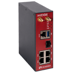 Racom MIDGE3 Industrial LPWA IoT Router LTE Cat-M1 / NB1/NB2 + 450MHz support