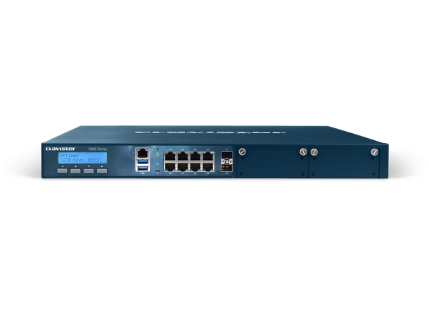 Clavister NetWall 6600 - Modular NGFW 8xGbE, 2xSFP+, 50Gbps/5k VPN, 2xEXP slot 