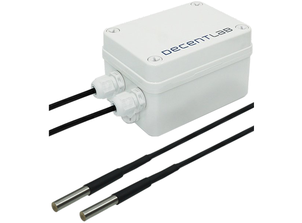 Decentlab DS182 - Dual Temp Sensor LoRaWAN, IP67, 2x 5m cable