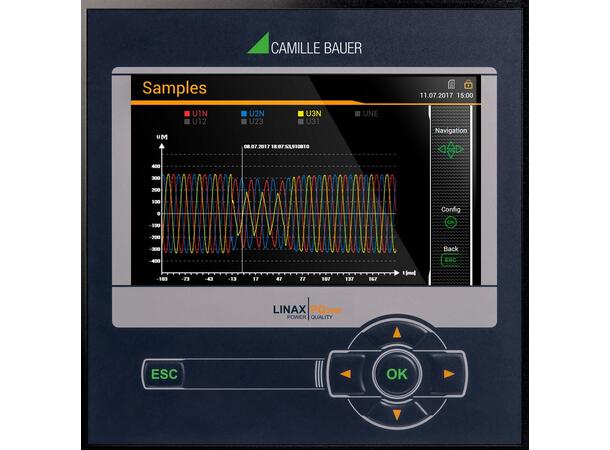 Dranetz PQ Monitoring_PQ3000 PQ Monitoring_Panel m., 110-200V AC/DC