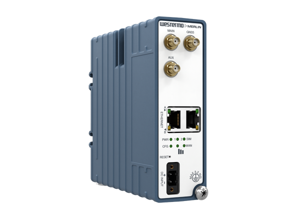 Westermo Merlin 3103 - Compact 4G router LTE Cat 4, 2xGbE, GNSS, TPM, 3xSMA-F