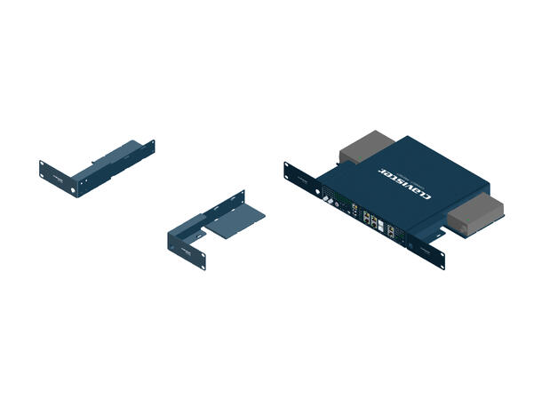 Clavister RACK-500S - Premium Rack kit Rack Mount Kit for NW-500, inc PSU mount 