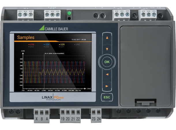 Dranetz PQ Monitoring_PQ5000 PQ Monitoring_Rack Mounting