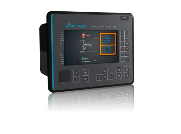 Arcteq AQ-T256 Transformer Diff Relay AQ-T256_80-265VAC/DC_3DI_110V_2RJ45+IRIG 