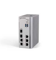 Clavister NetWall 200R Industrial NGFW DIN, 4x2.5GbE, 2xSFP, 10Gbps FW