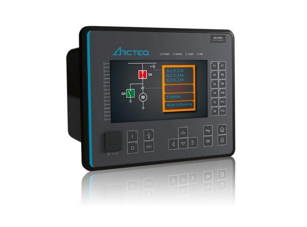 Arcteq AQ-M255 Motor Protection Relay AQ-M255_80-265VAC/DC_3DI_110V_2RJ45+IRIG 