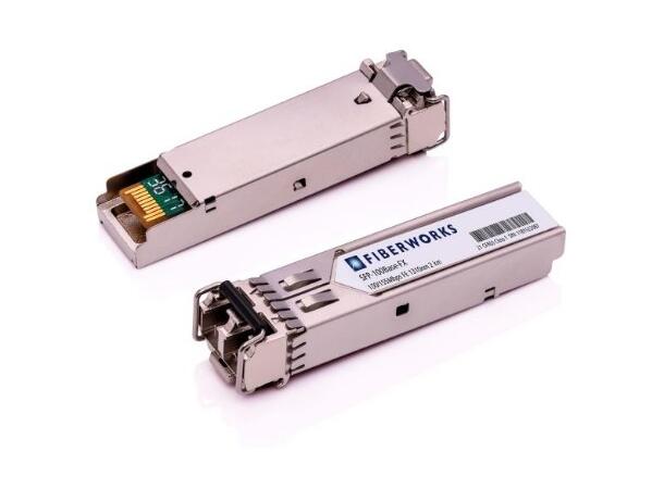 Fiberworks SFP, 100/155 Mbps, SM-DDM 40km, -40 til 85 grader 